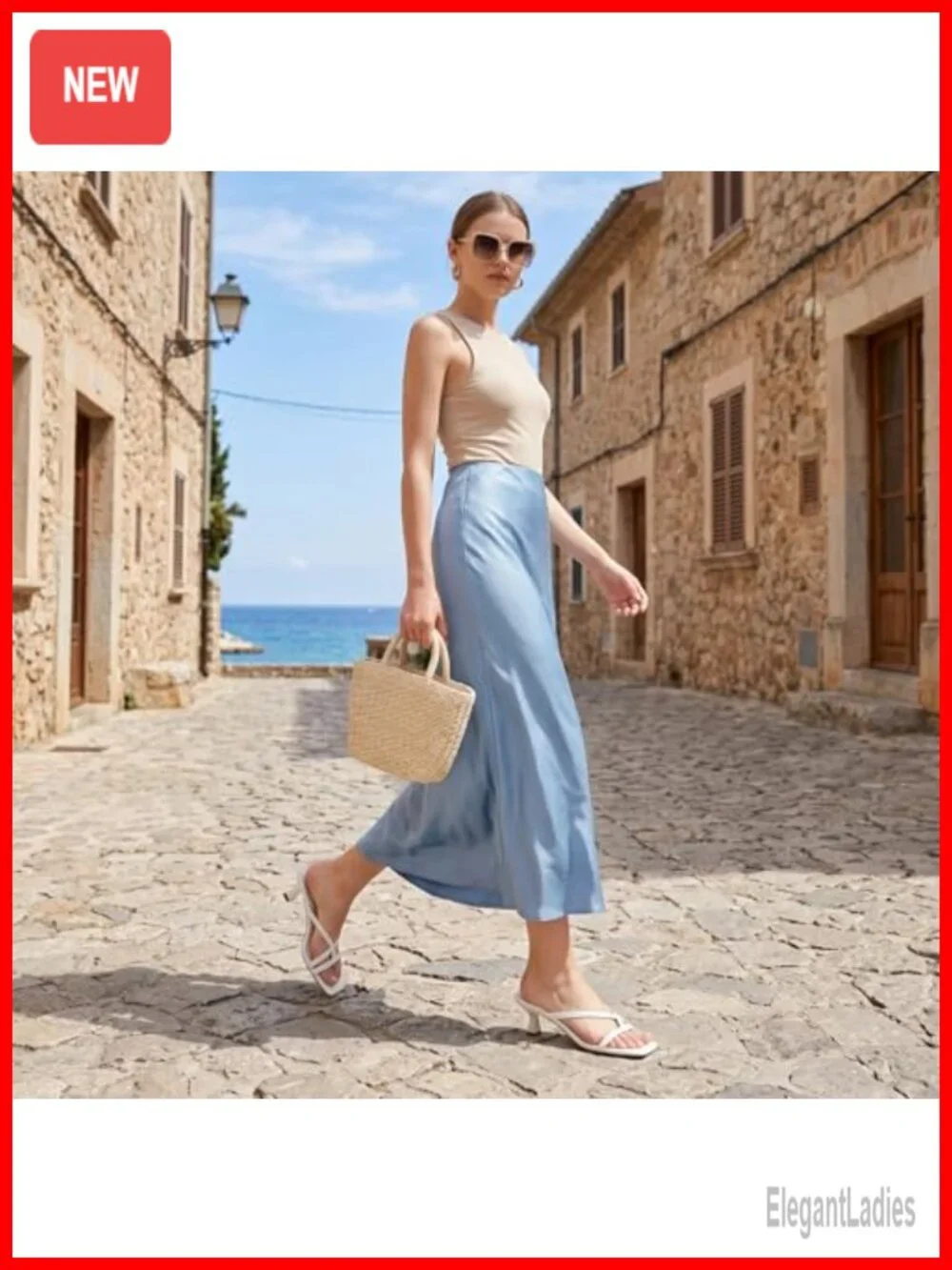 Kitten Heel Sandals Square Toe Strappy Flip Flop Heels Faux Leather Dress